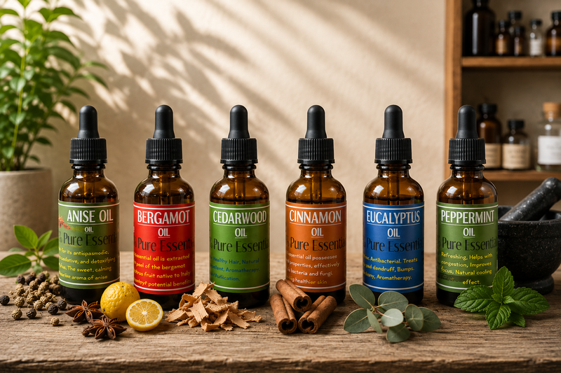 100% Pure Essential Oils