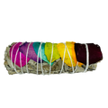 7 Chakras White Sage Smudge -(2 Pieces)