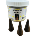 Attracts Money Cone Incense - Fresh Hand Made