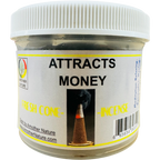 Attracts Money Cone Incense - Fresh Hand Made