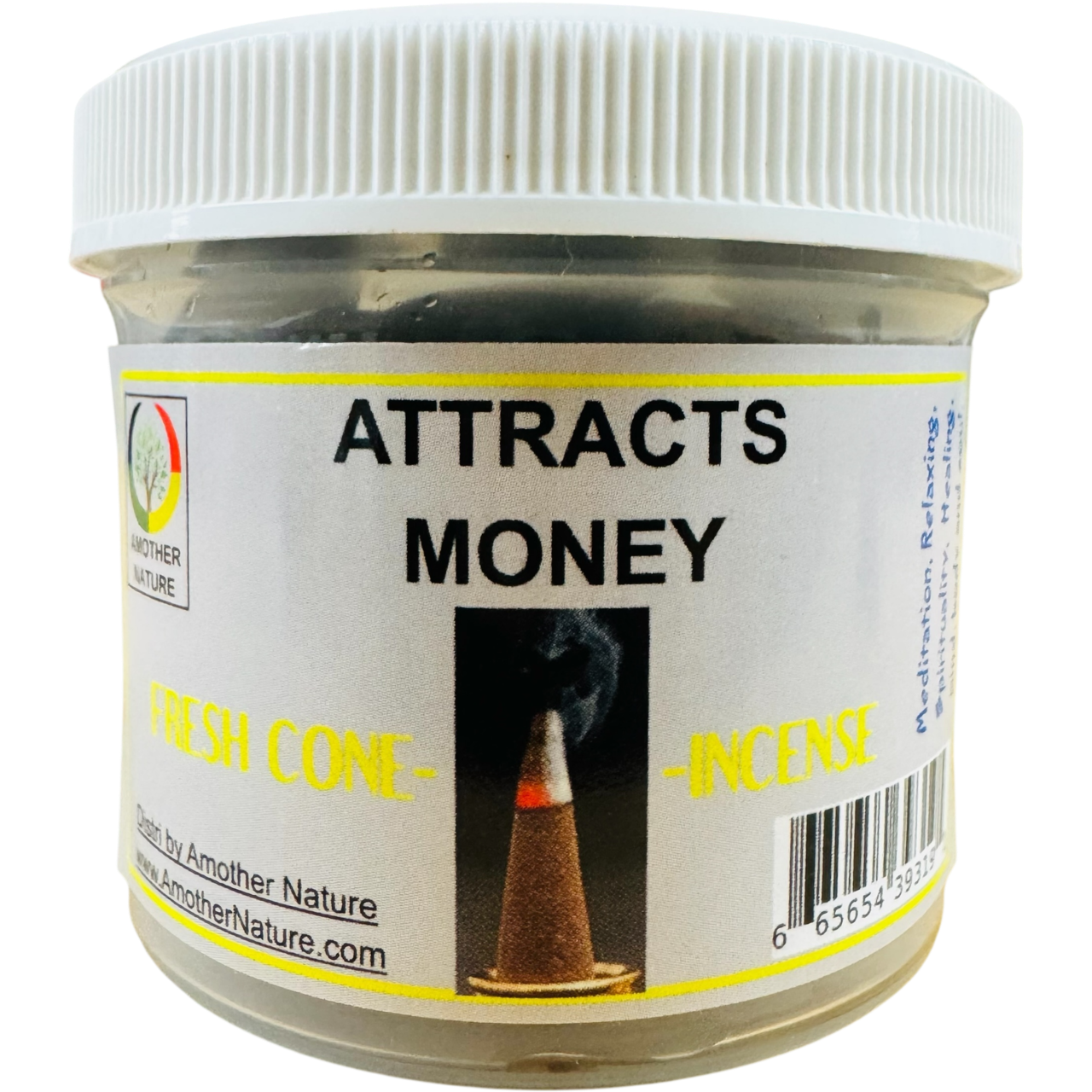 Attracts Money Cone Incense - Fresh Hand Made
