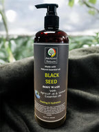 Black Seed -Body Wash Infuse with Apricot oil & Vetiver Essential oil