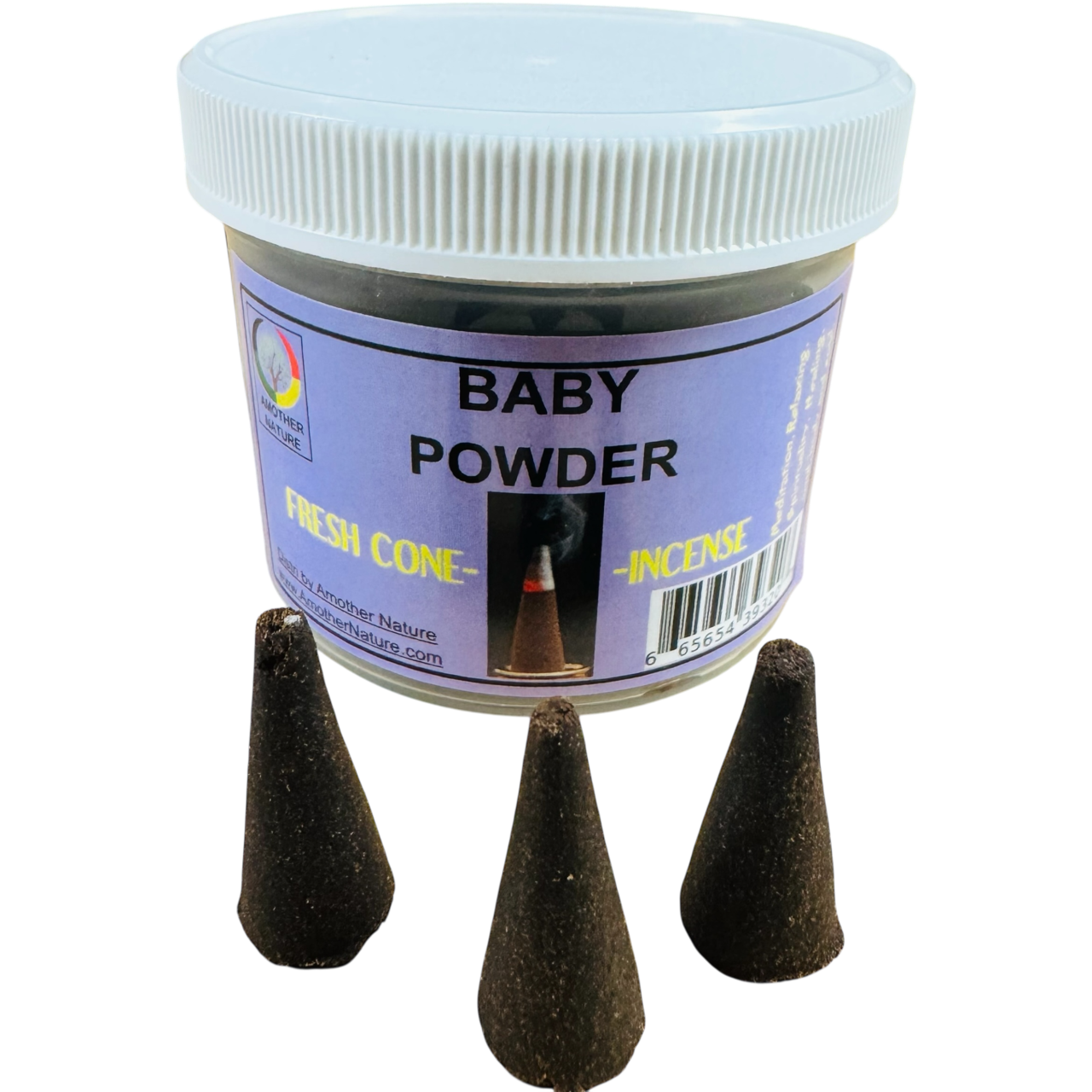 Baby Powder Cone Incense -Fresh Hand Made