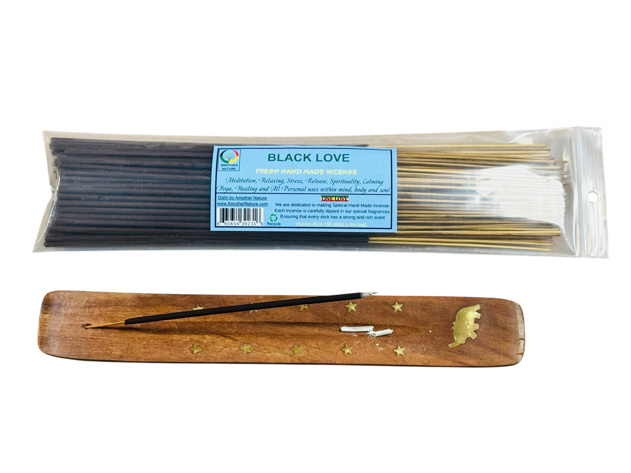 Black Love Incense - Fresh Hand Made