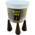 Black Love Cone Incense - Fresh Hand Made