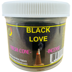 Black Love Cone Incense - Fresh Hand Made