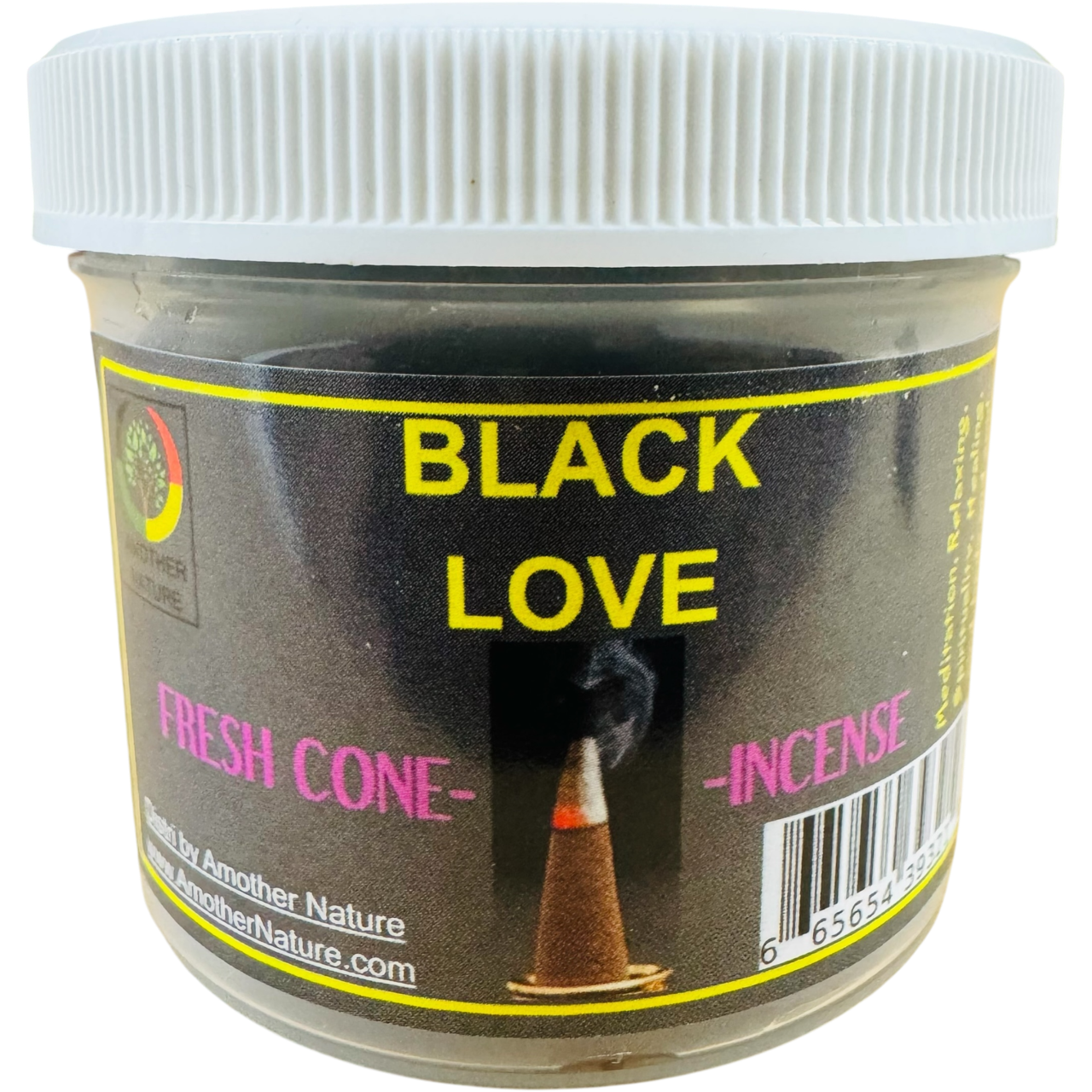 Black Love Cone Incense - Fresh Hand Made