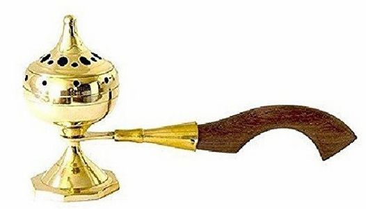 Resin Burner Vintage Style with Handle -(Small Size)