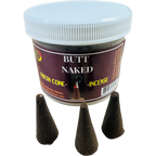 Butt Naked Cone Incense - Fresh Hand Made