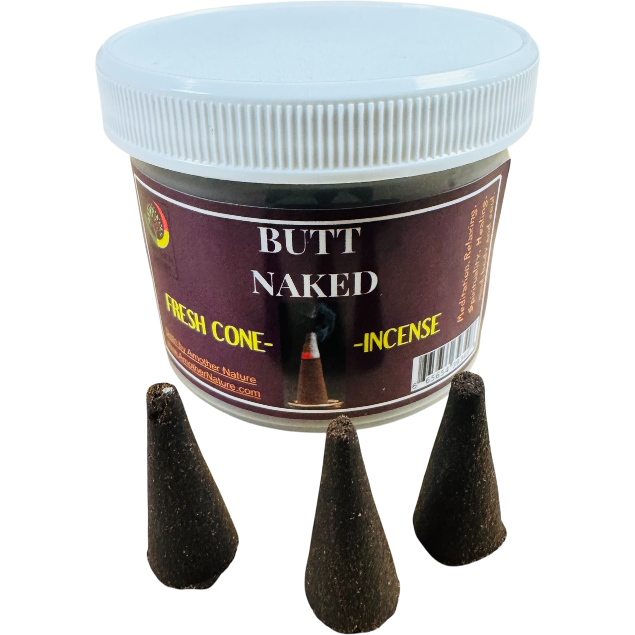 Butt Naked Cone Incense - Fresh Hand Made