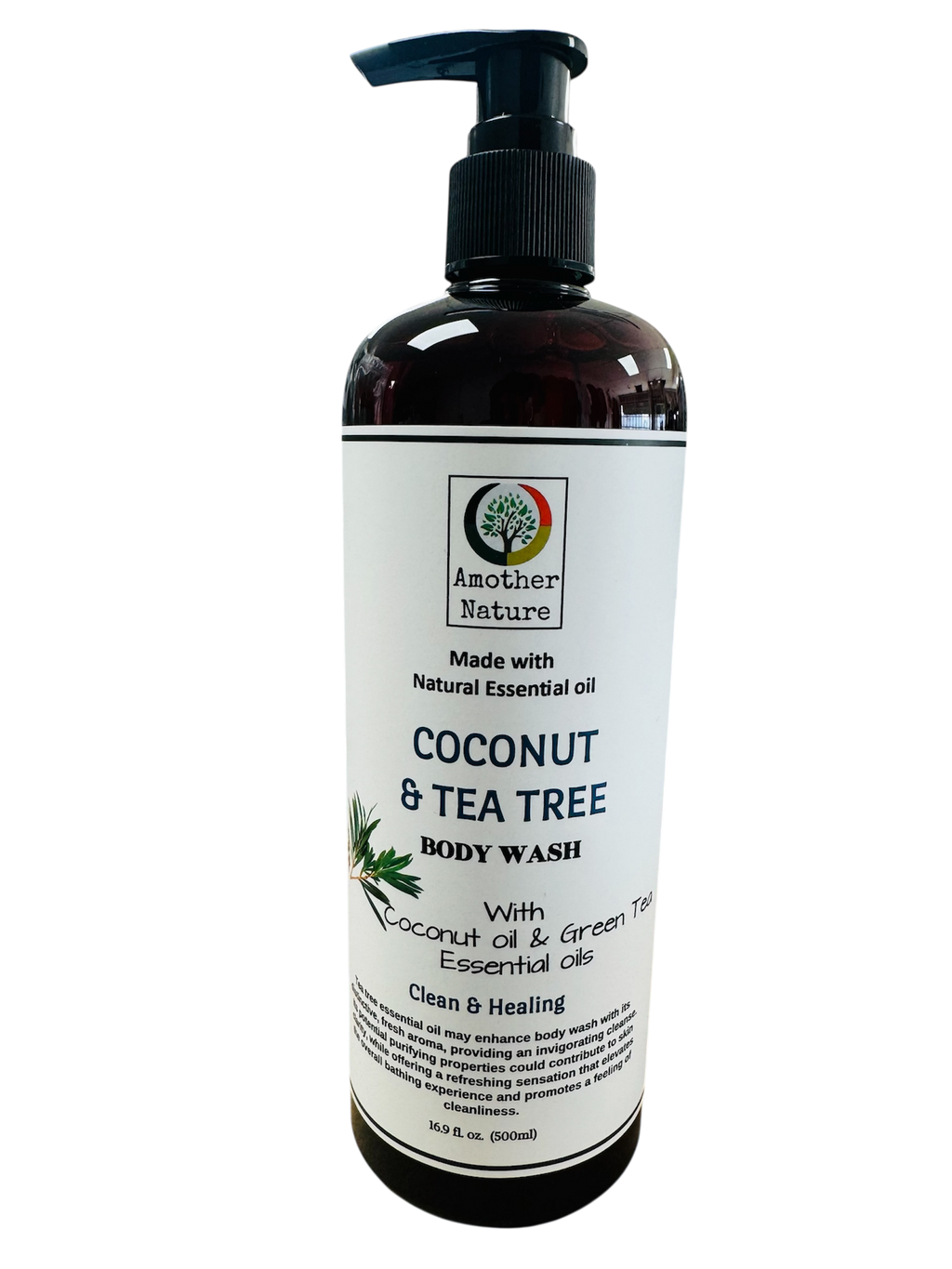 Coconut & Tea Tree -Body Wash Infuse with Green Tea Essential oil