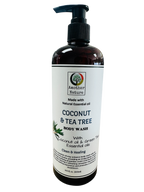 Coconut & Tea Tree -Body Wash Infuse with Green Tea Essential oil