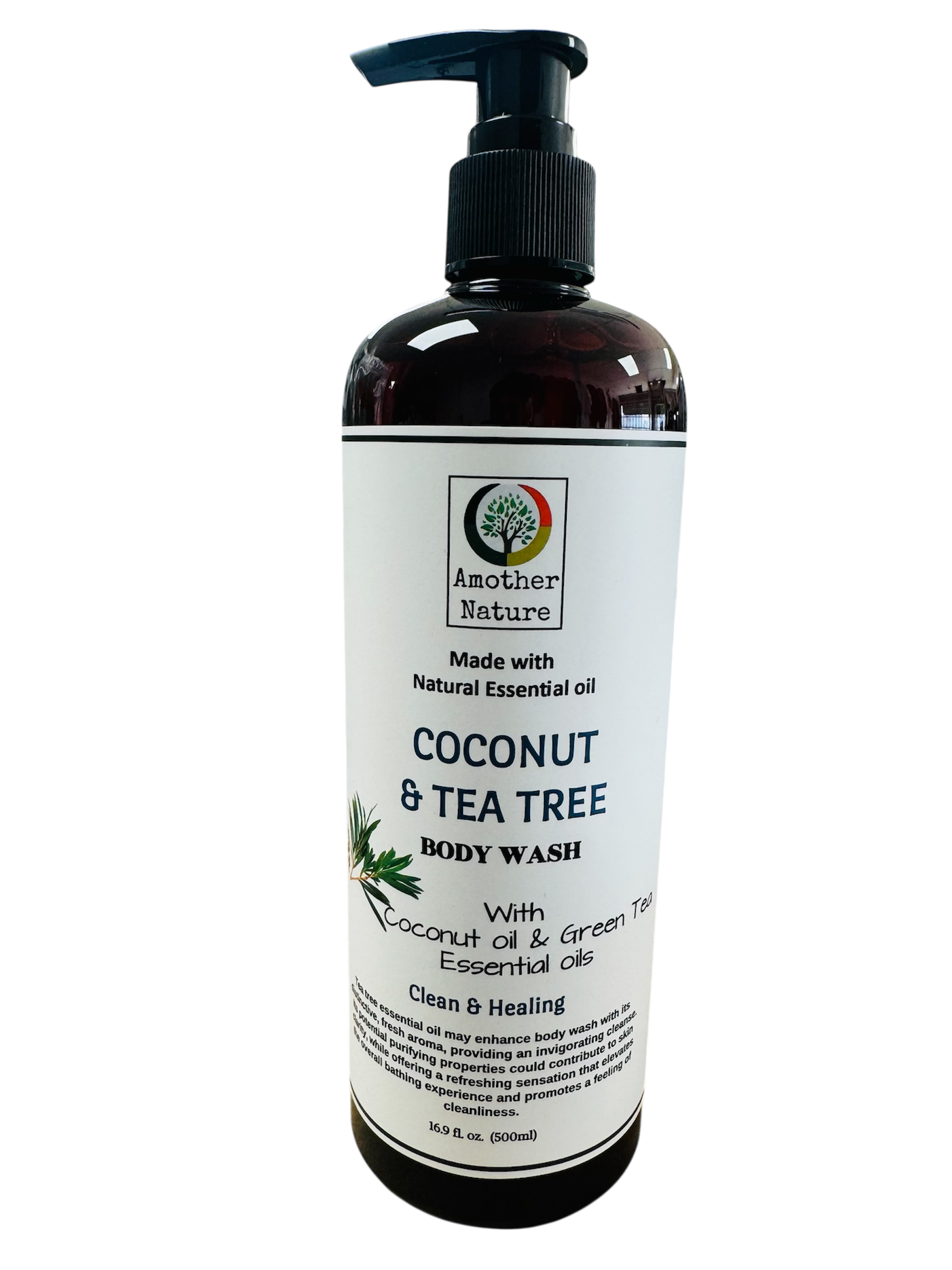 Coconut & Tea Tree -Body Wash Infuse with Green Tea Essential oil