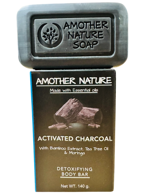 Activated Charcoal Soap- Detoxifying Body Bar -(2 Pieces)