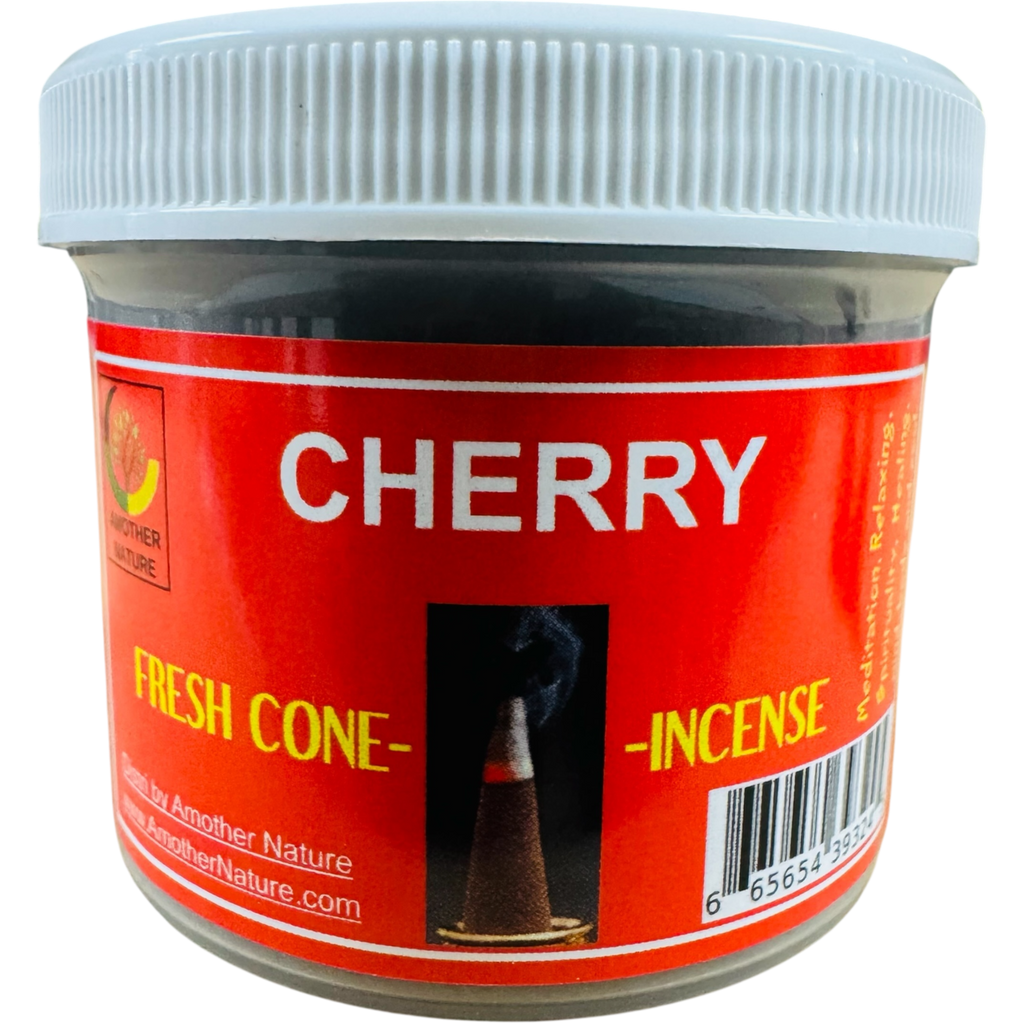 Cherry Cone Incense - Fresh Hand Made
