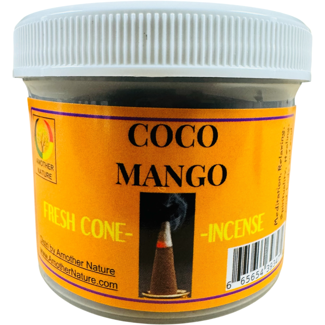 Coco Mango Cone Incense - Fresh Hand Made