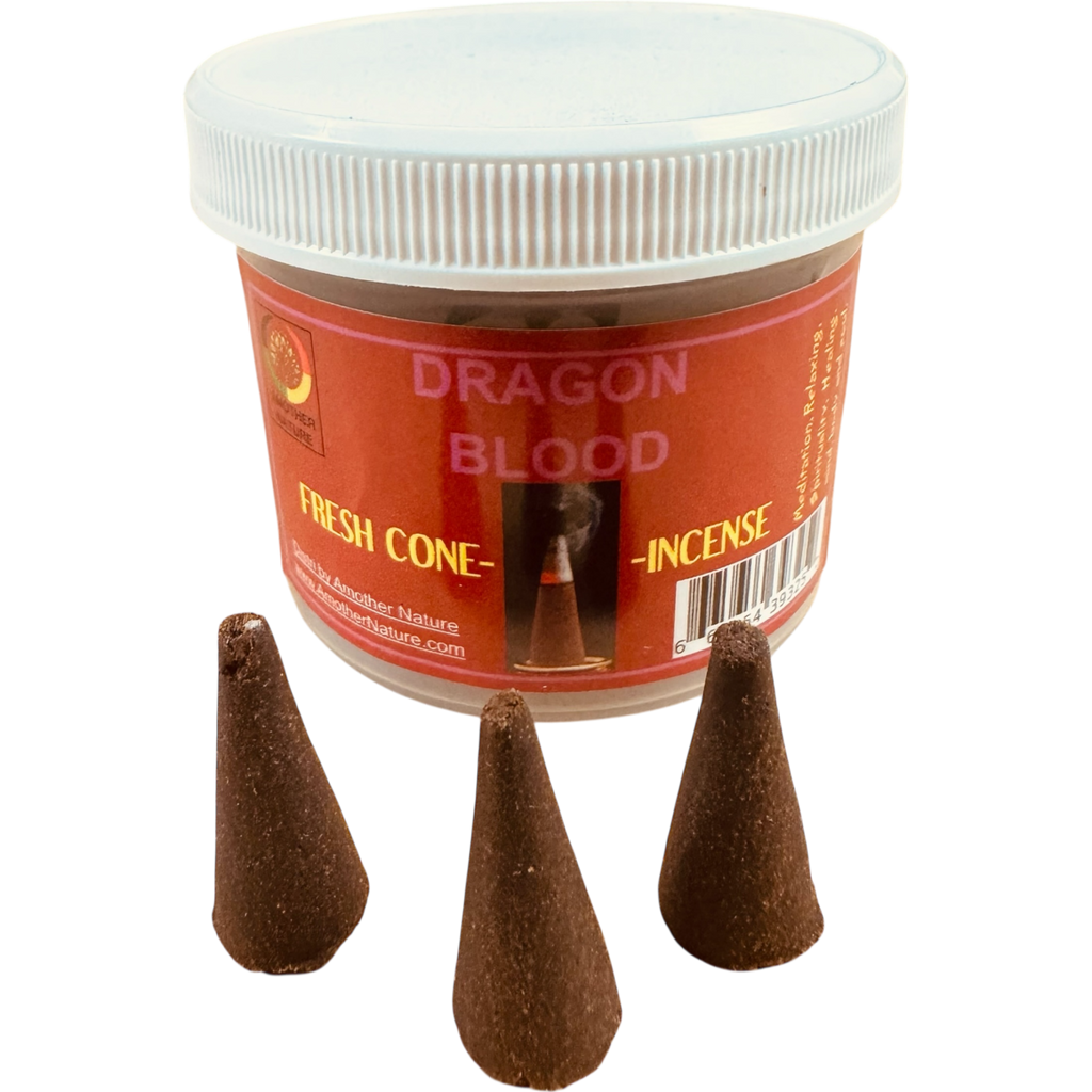 Dragon Blood Cone Incense - Fresh Hand Made