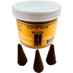 Egyptian Musk Cone Incense - Fresh Hand Made