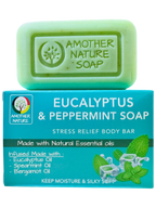 Eucalyptus & Peppermint Soap -Stress Relief Body Bar -(2 Pieces)