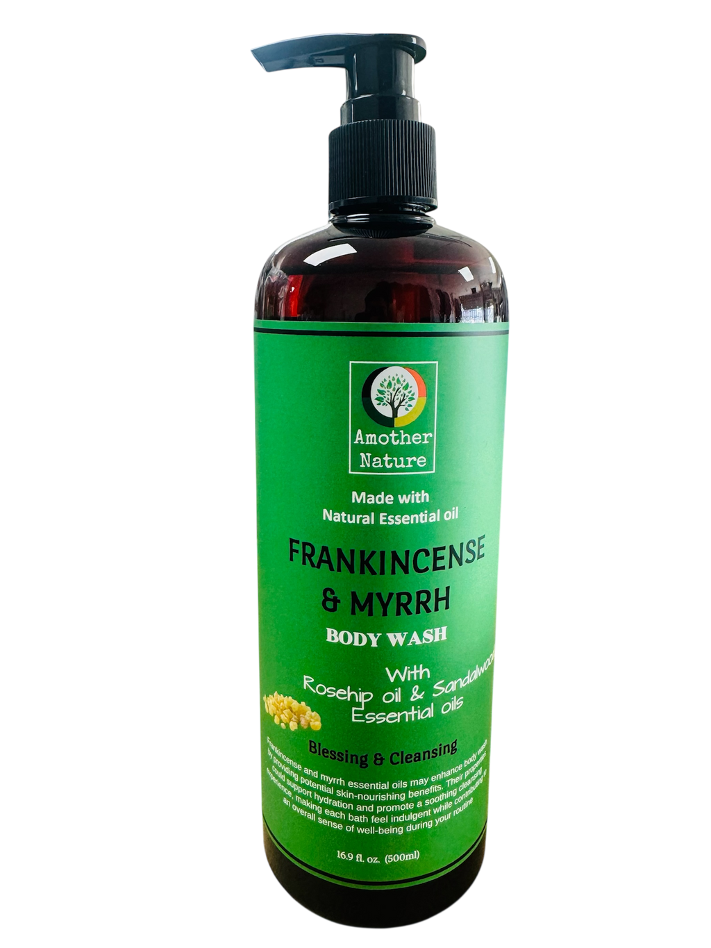 Frankincense & Myrrh -Body Wash Infuse Rosehip Oil & Sandalwood Essential oil