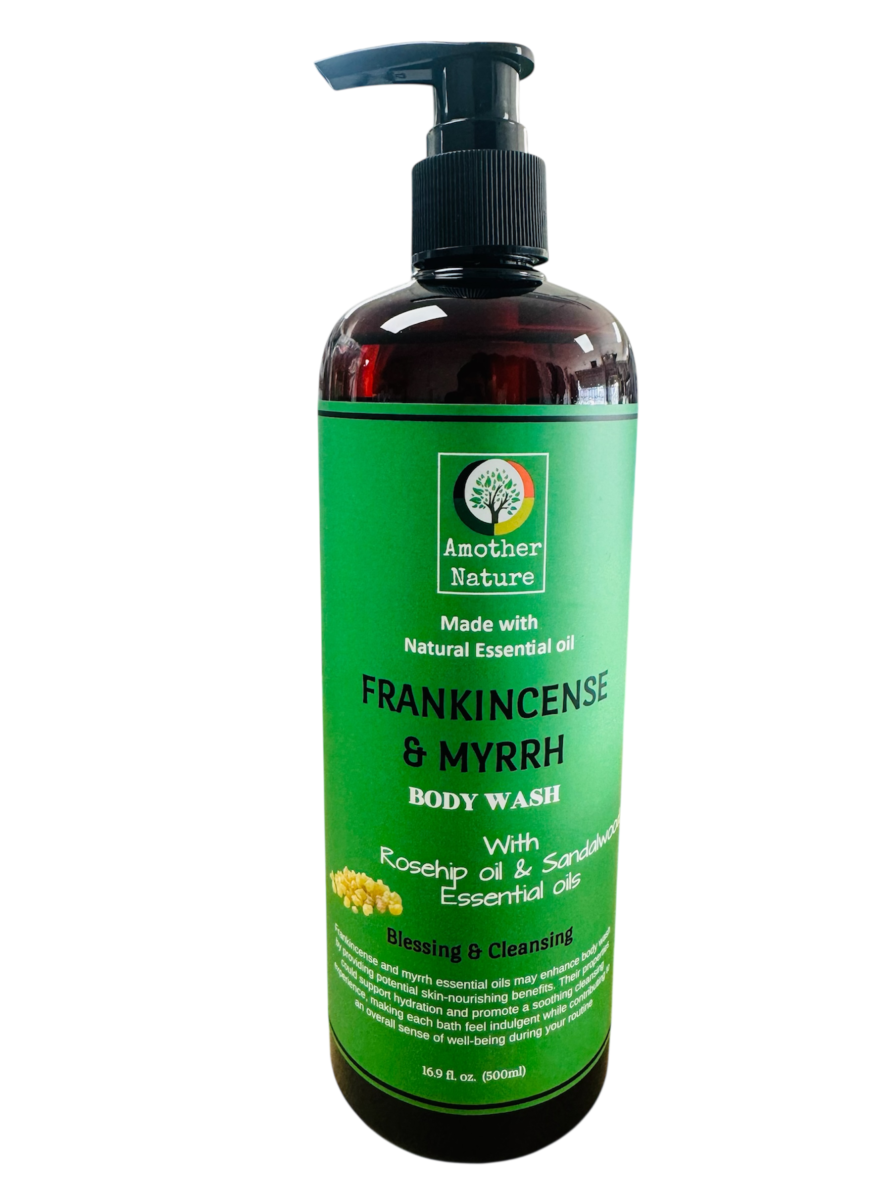 Frankincense & Myrrh -Body Wash Infuse Rosehip Oil & Sandalwood Essential oil