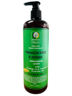 Frankincense & Myrrh -Body Lotion Infuse with Rosehip Oil & Sandalwood Essential Oi