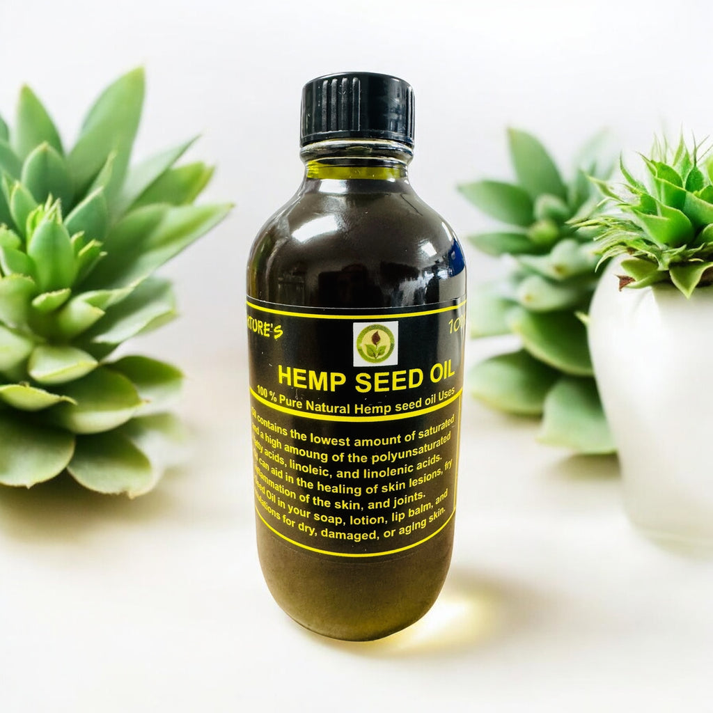 Pure Hemp Seed Oil Natural