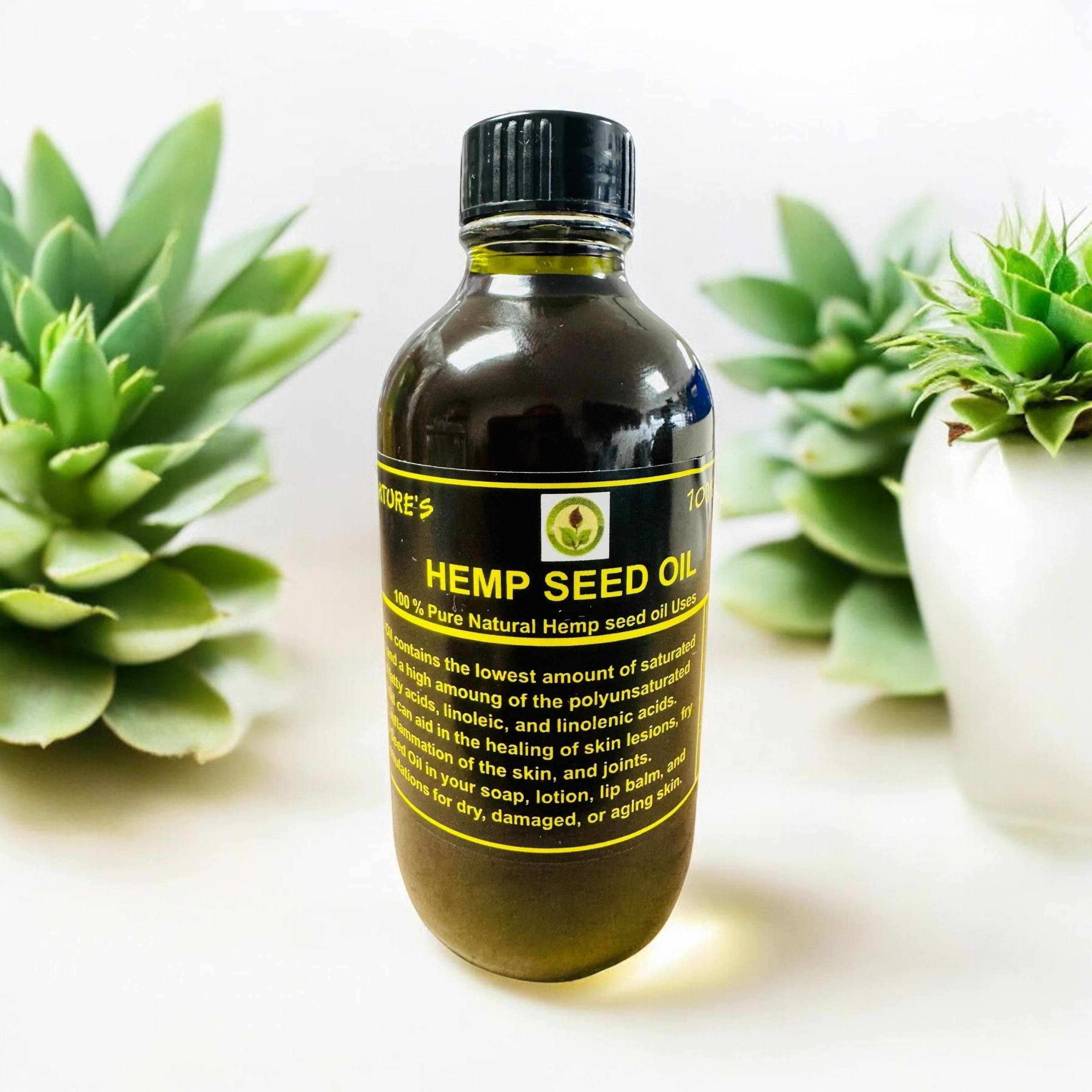 Pure Hemp Seed Oil Natural