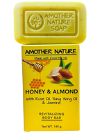 Honey & Almond Soap -Revitalizing Body Bar -(2 Pieces)