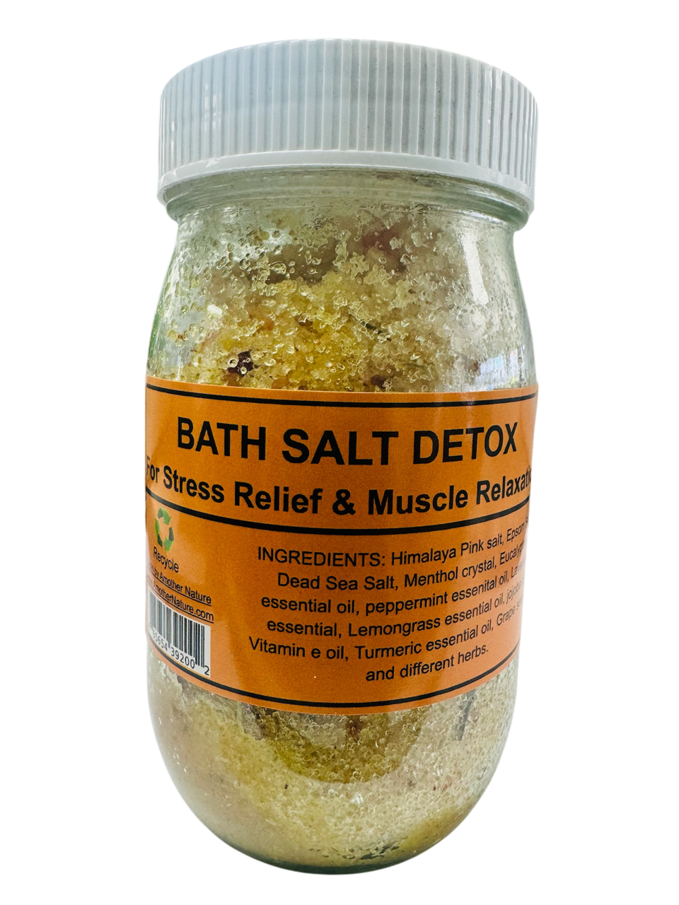 Bath Salt Detox- For Stress Relief & Muscle Relaxation