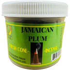 Jamaican Plum Cone Incense - Fresh Hand Made