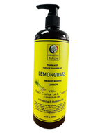 Lemongrass -Body Lotion Infuse with Black Castor oil & Cedarwood Essential Oil