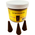 Lemongrass Cone Incense - Fresh Hand Made