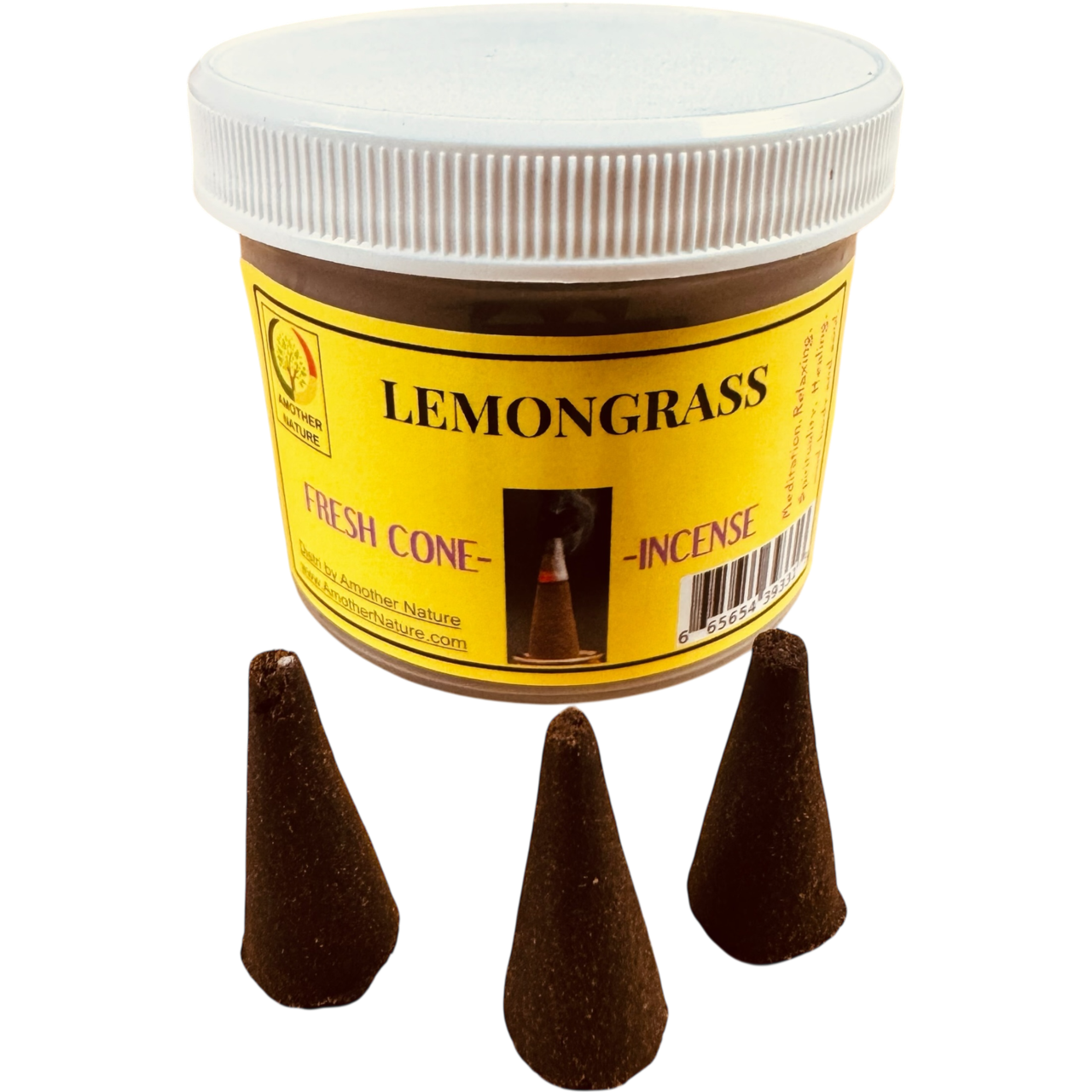 Lemongrass Cone Incense - Fresh Hand Made