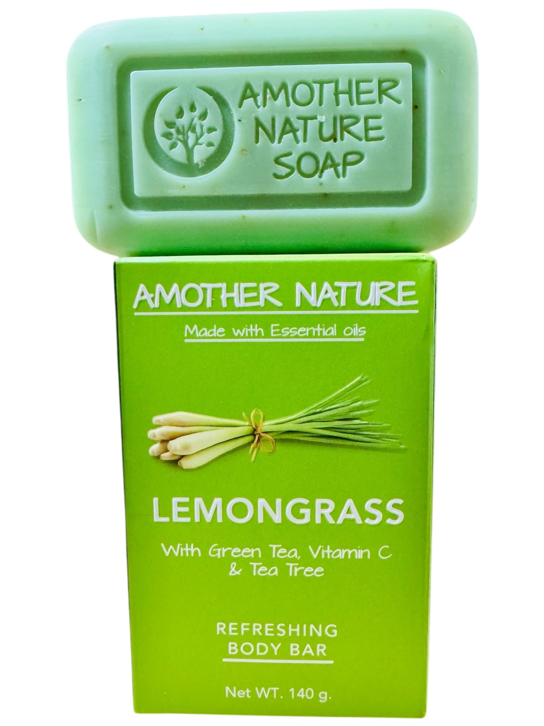 Lemongrass Soap- Refreshing Body Bar -(2 Pieces)