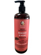 Moringa & Neem -Body Wash Infuse with Argan Natural oil