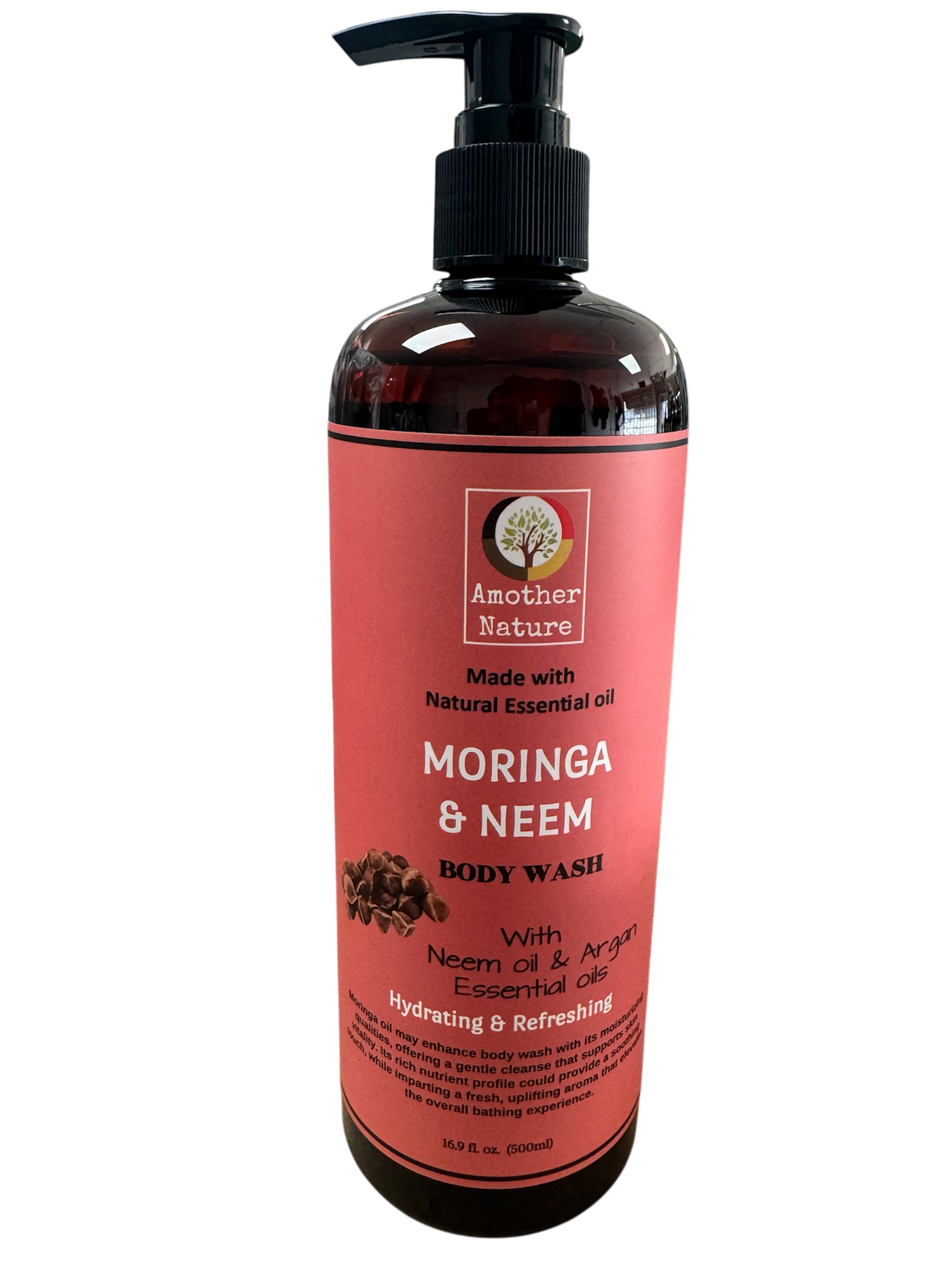 Moringa & Neem -Body Wash Infuse with Argan Natural oil