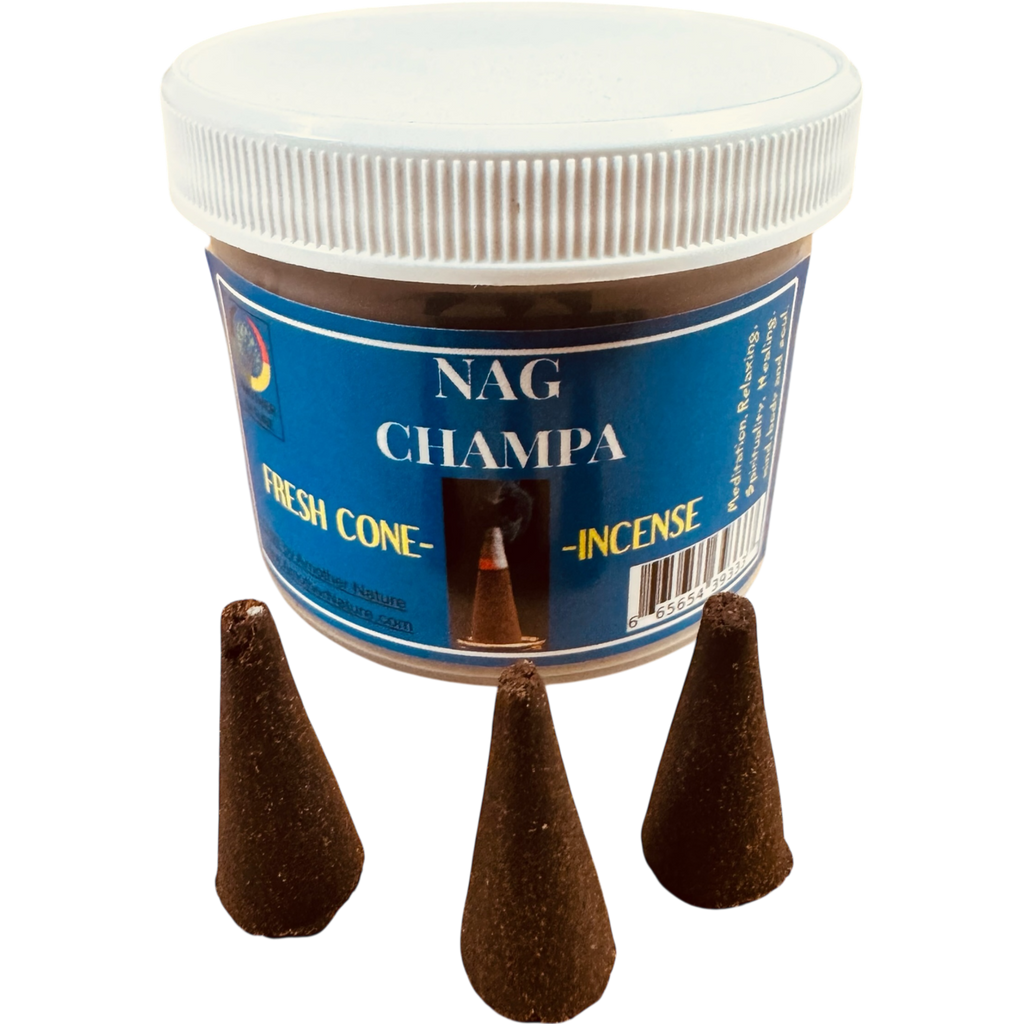 Nag Champa Cone Incense - Fresh Hand Made