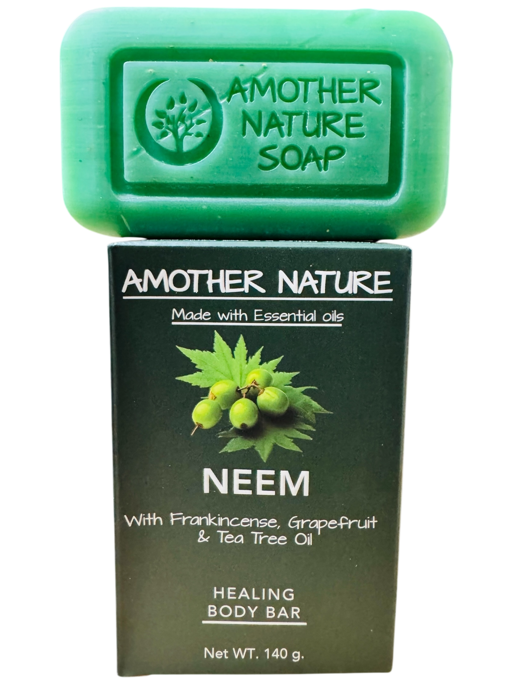 Neem Soap -Healing Body Bar -(2 Pieces)