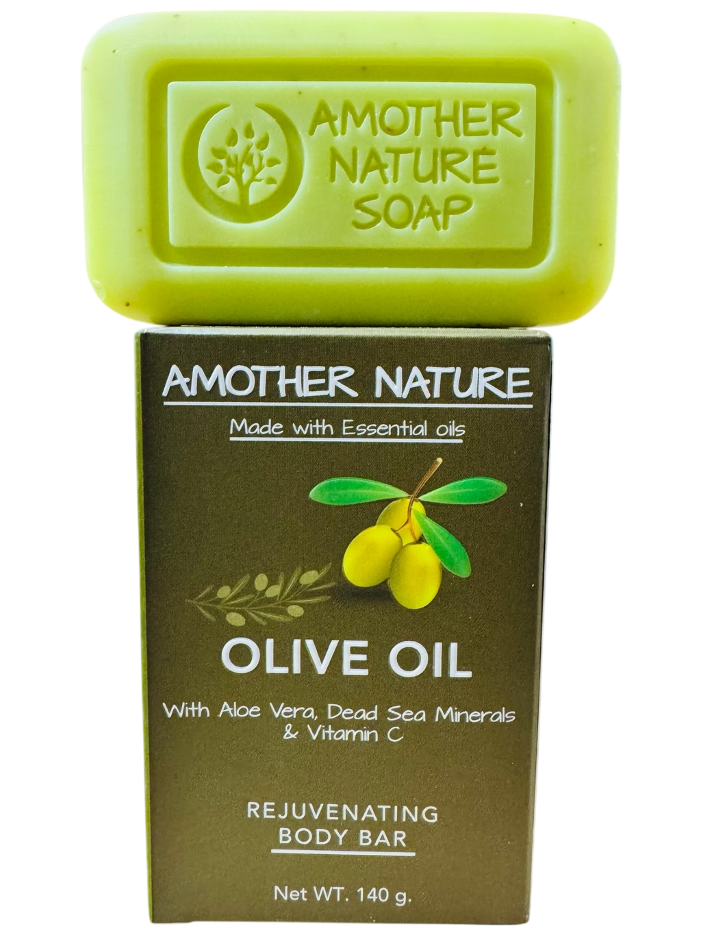 Olive Oil Soap -Rejuvenating Body Bar -(2 Pieces)