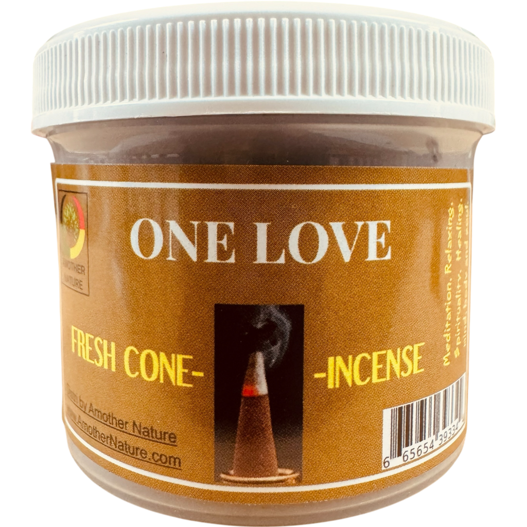 One Love Cone Incense - Fresh Hand Made