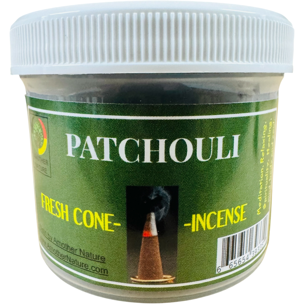 Patchouli Cone Incense - Fresh Hand Made