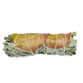 Pink Petal White Sage Smudge -(2 Pieces)