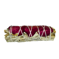 Rose Petal White Sage Smudge -(2 Pieces)