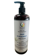 Sage & Rosemary -Body Wash Infuse with Palo Santo Oil & Patchouli Essential Oil