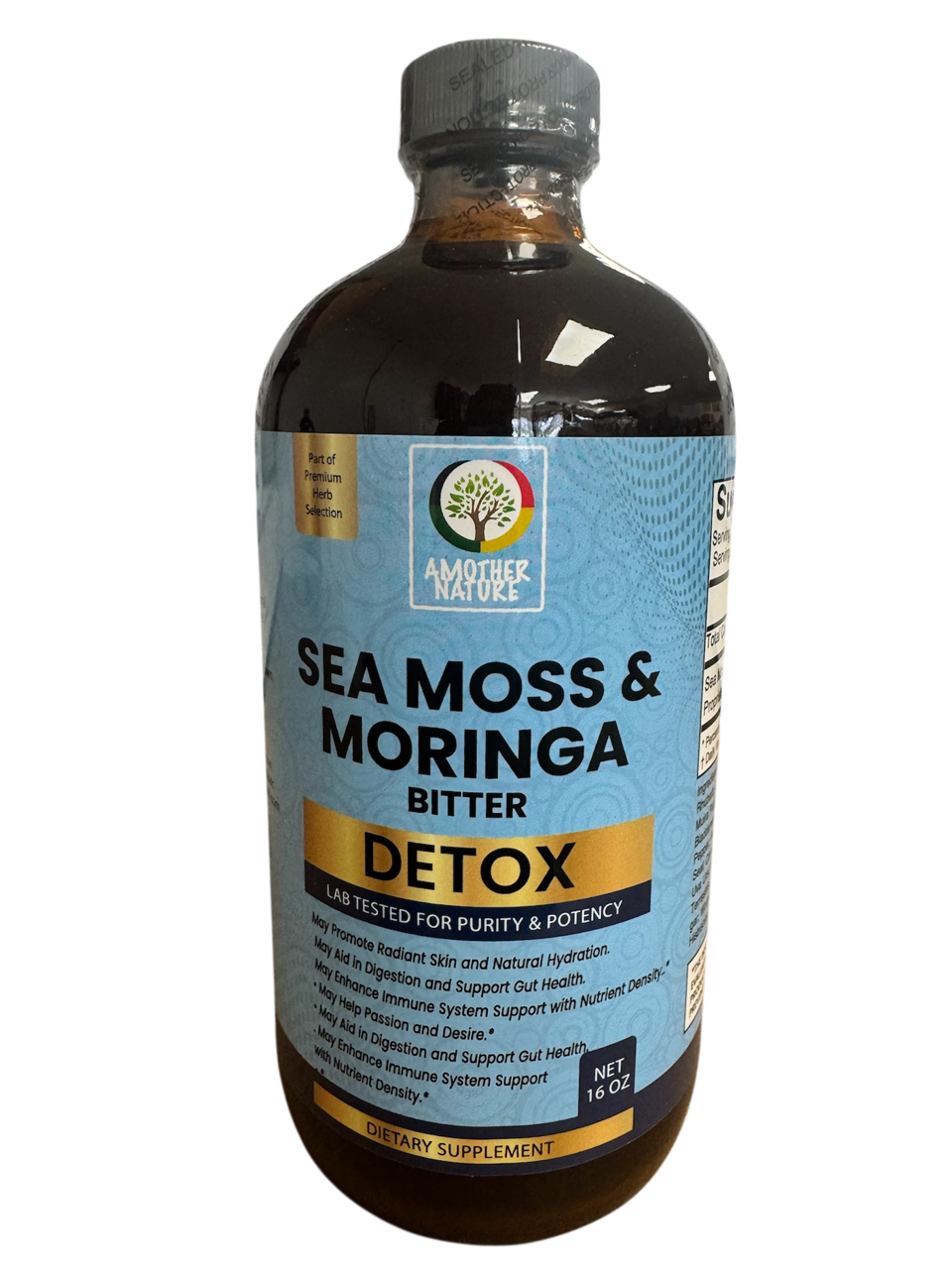 Sea Moss with Moringa Living Bitter Detox