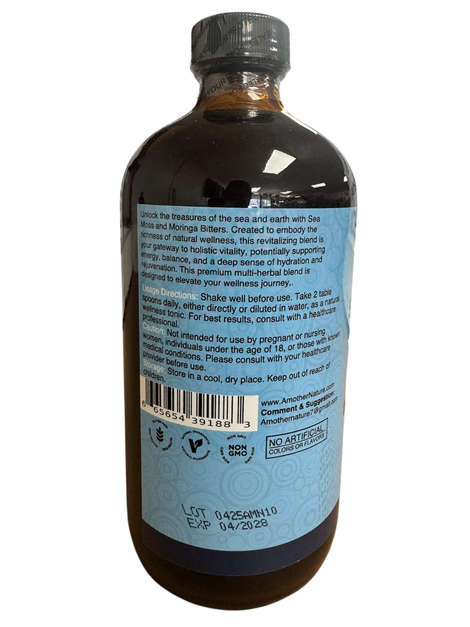 Sea Moss with Moringa Living Bitter Detox
