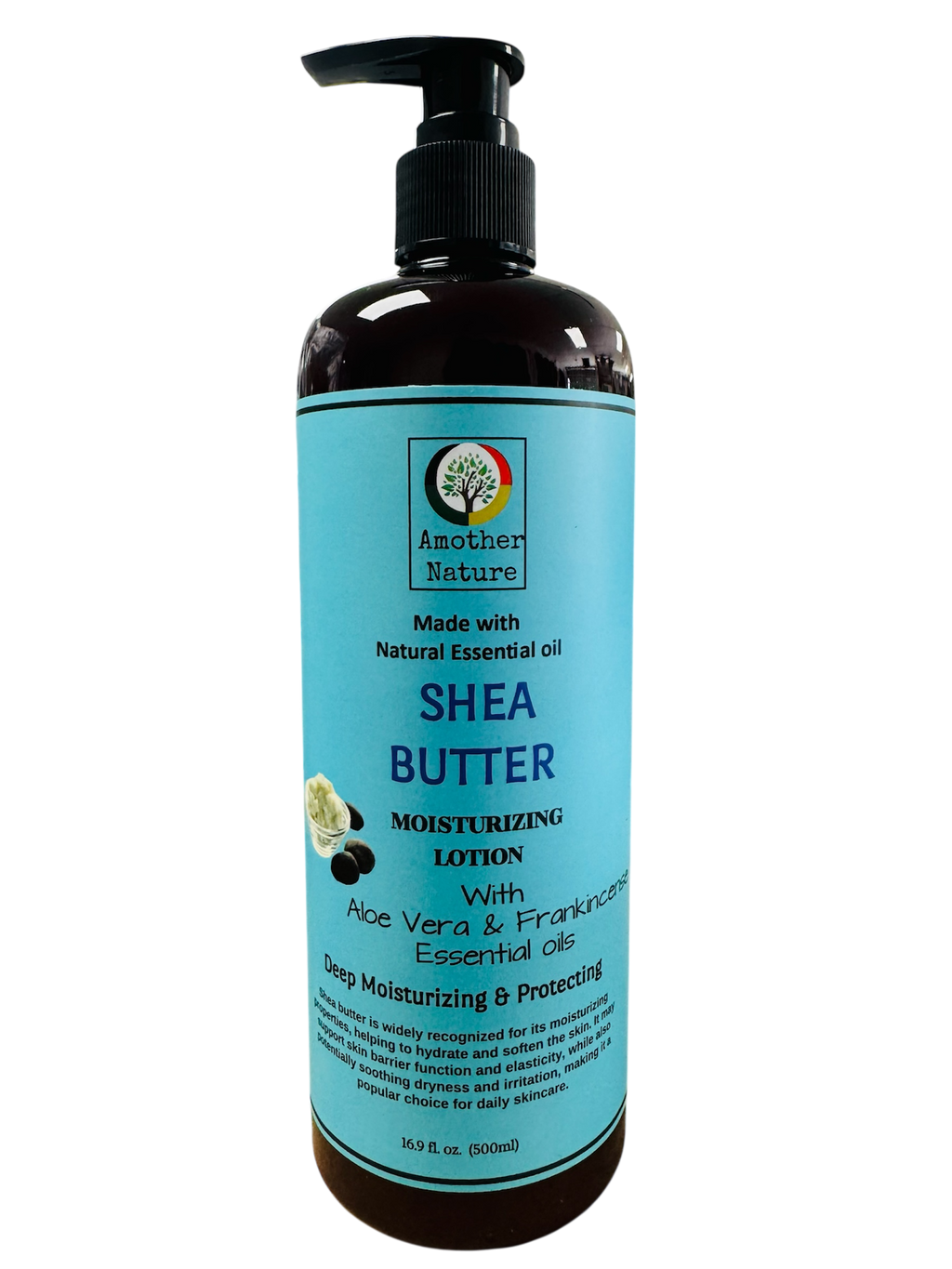 Shea Butter -Body Lotion Infuse with Aloe Vera & Frankincense Essential Oil