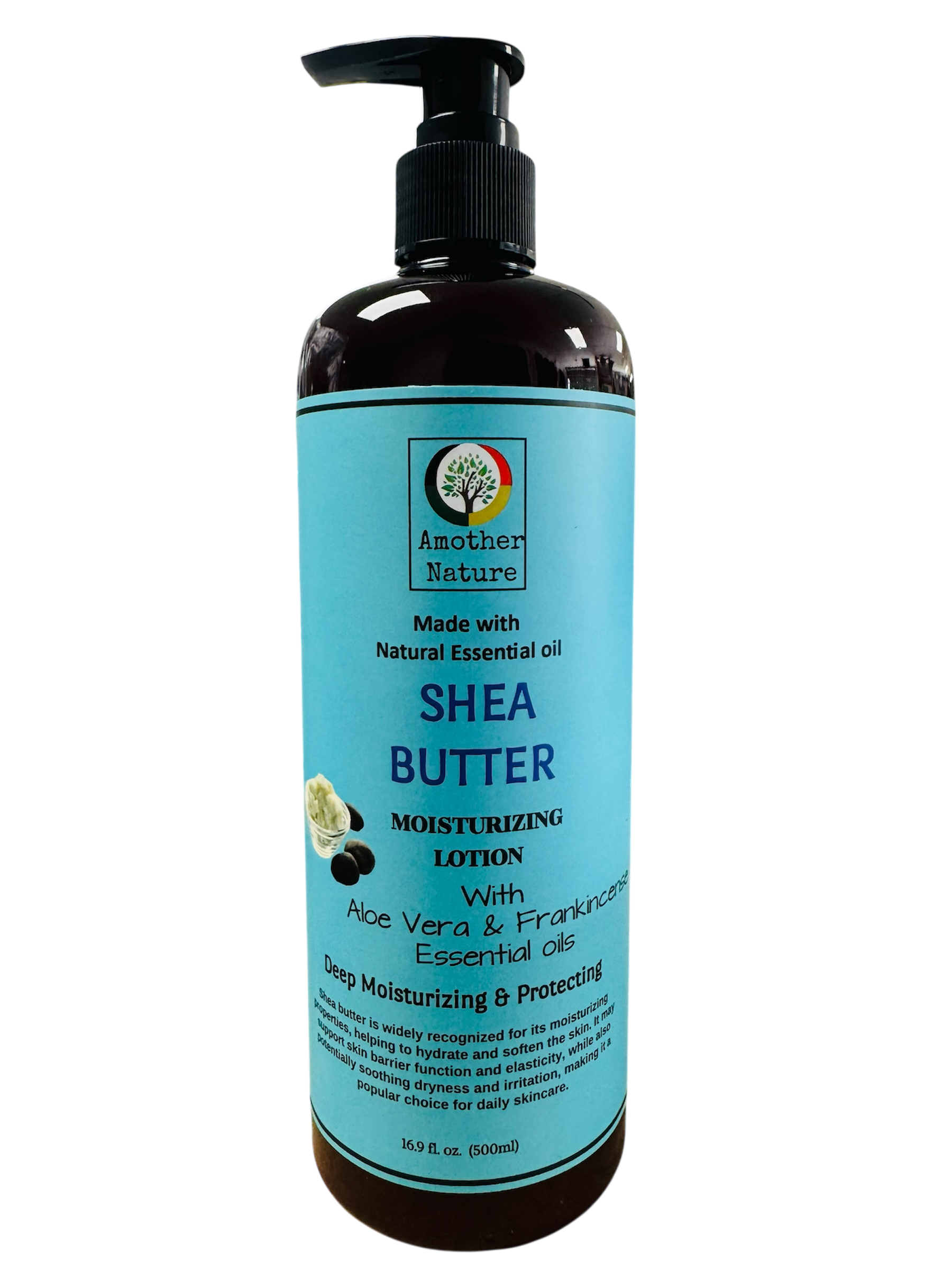 Shea Butter -Body Lotion Infuse with Aloe Vera & Frankincense Essential Oil