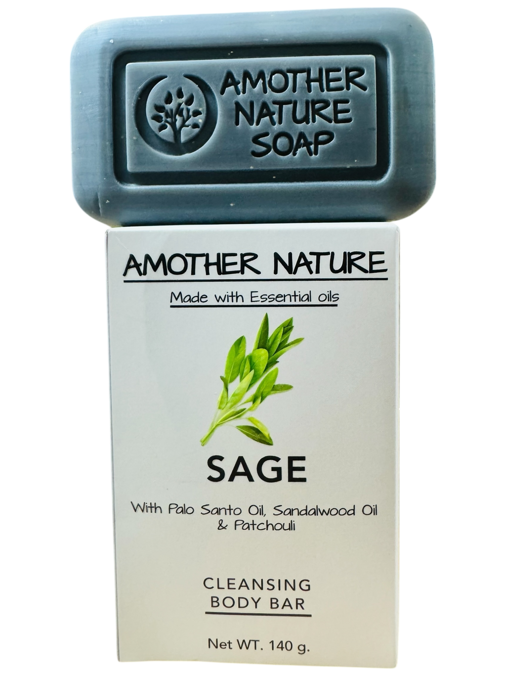 Sage Soap -Cleansing Body Bar -(2 Pieces)